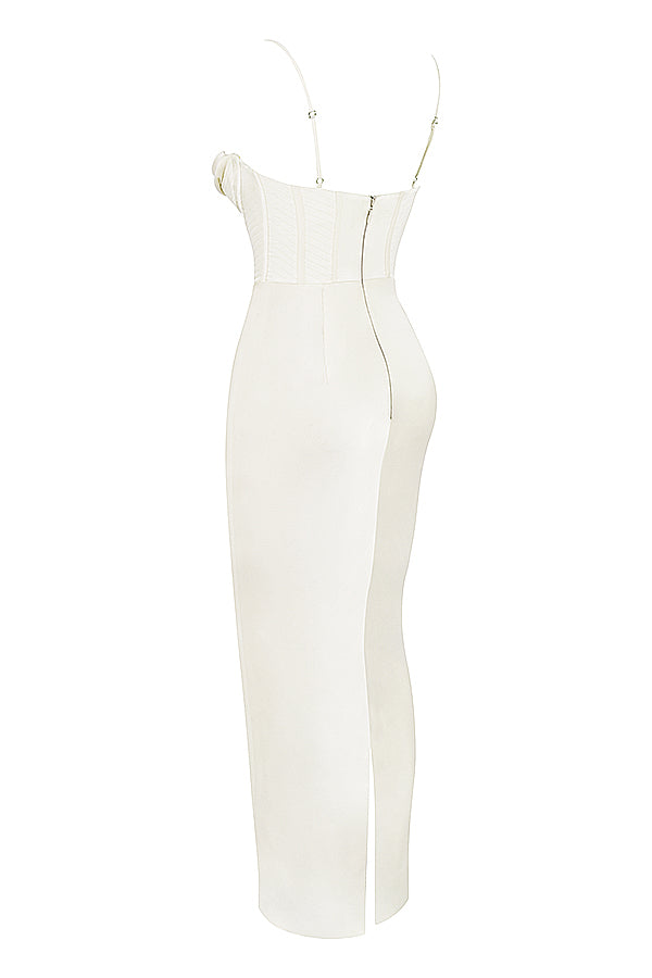 Robe longue corset élégante