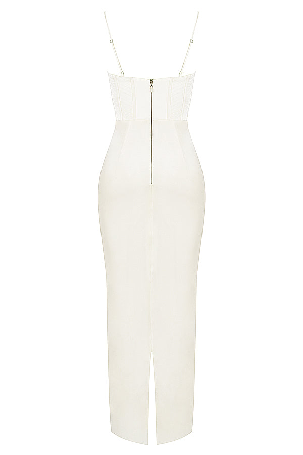 Robe longue corset élégante