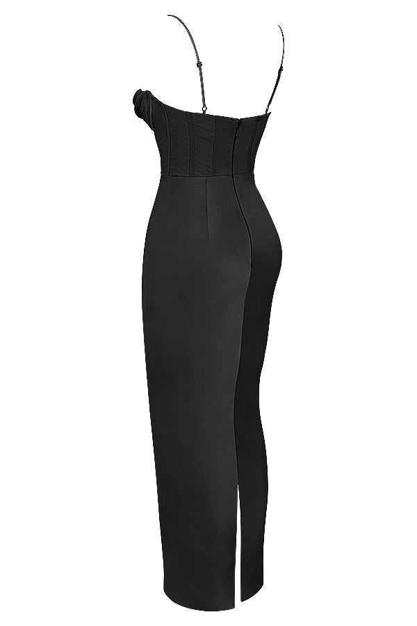 Robe longue corset élégante