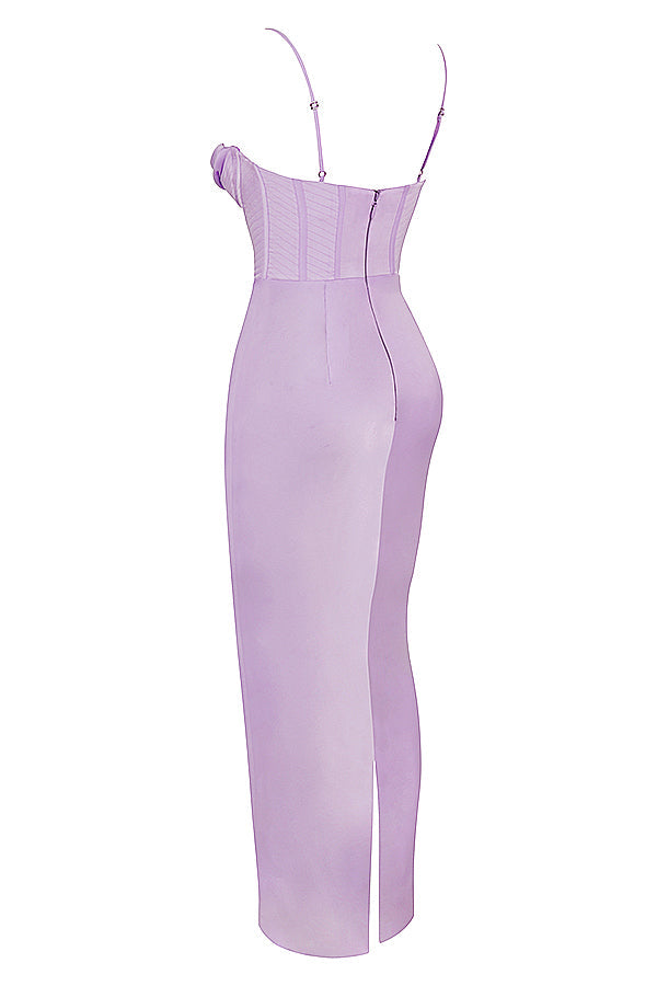 Robe longue corset élégante