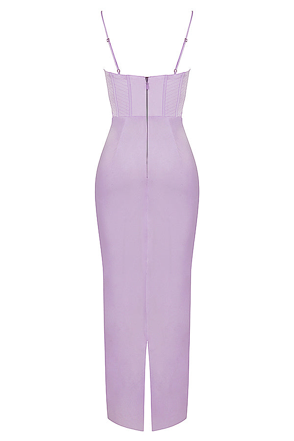 Robe longue corset élégante