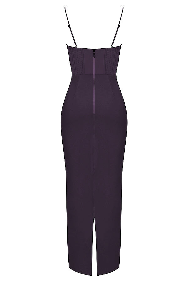 Robe longue corset élégante