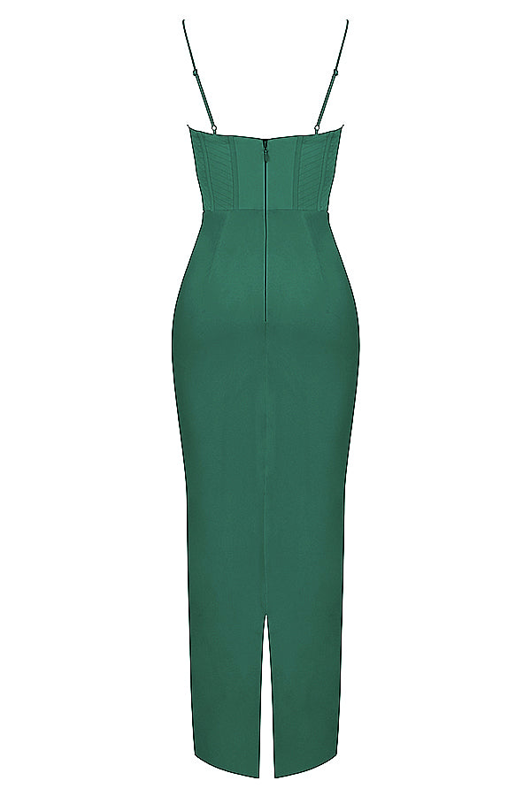 Robe longue corset élégante
