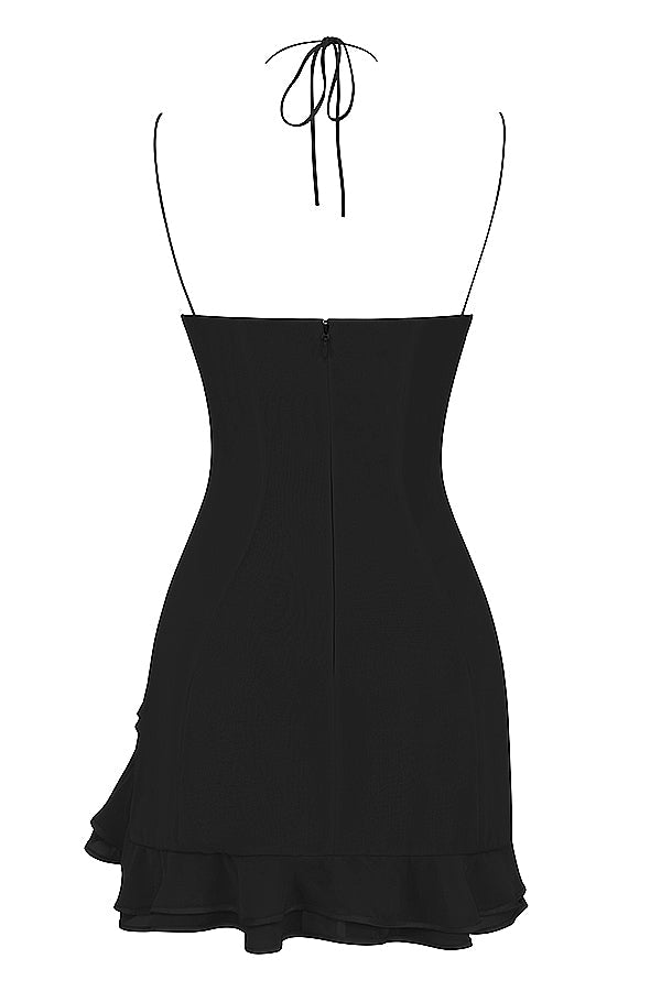 Mini-robe à volants