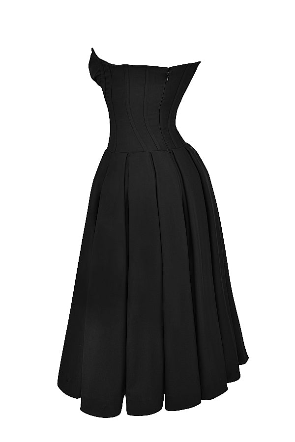 Jupe midi bustier