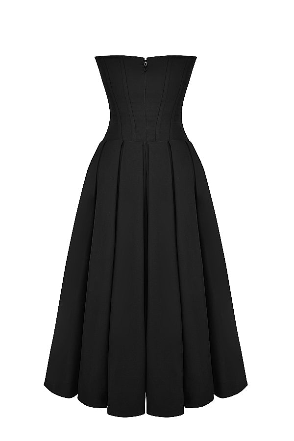 Jupe midi bustier
