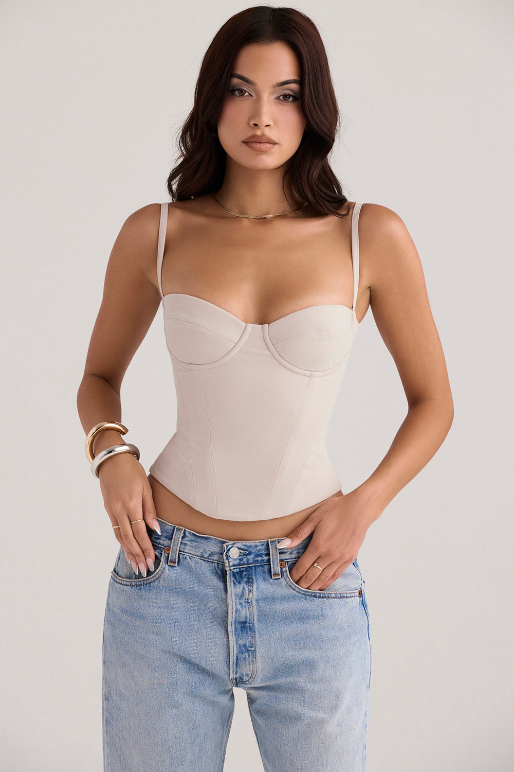 Corset Oyster avec armatures