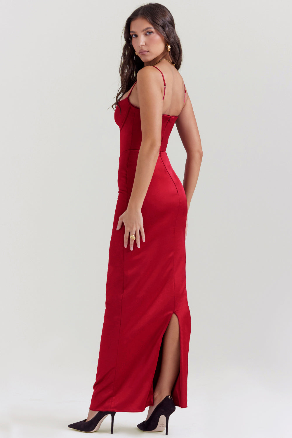 robe longue corset