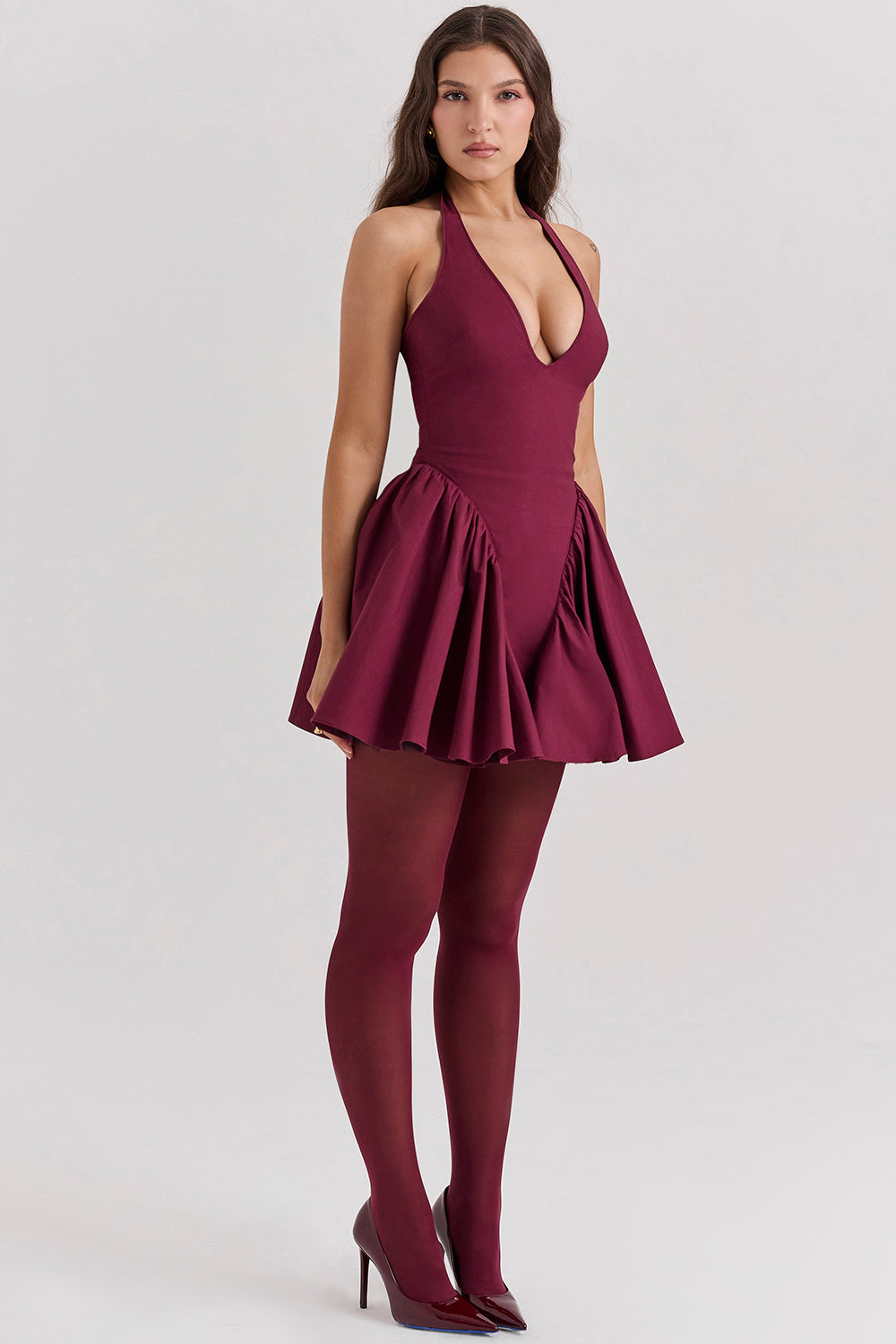 Mini-robe dos nu