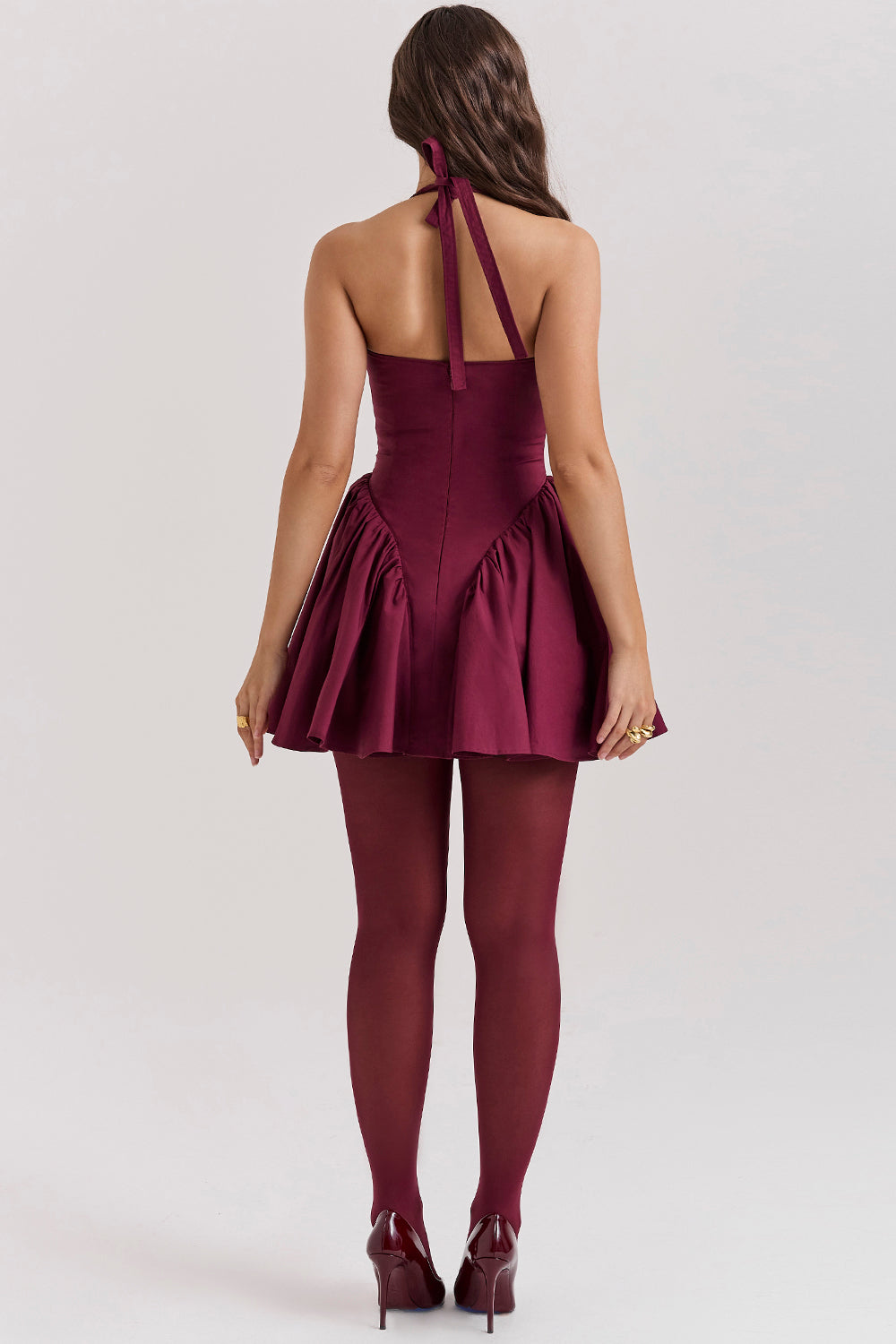 Mini-robe dos nu